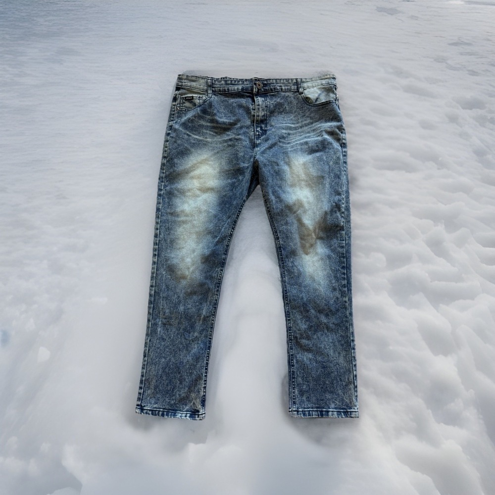 Rocawear Skinny Jeans,‎ Elastic Waist, Men's 40x30
